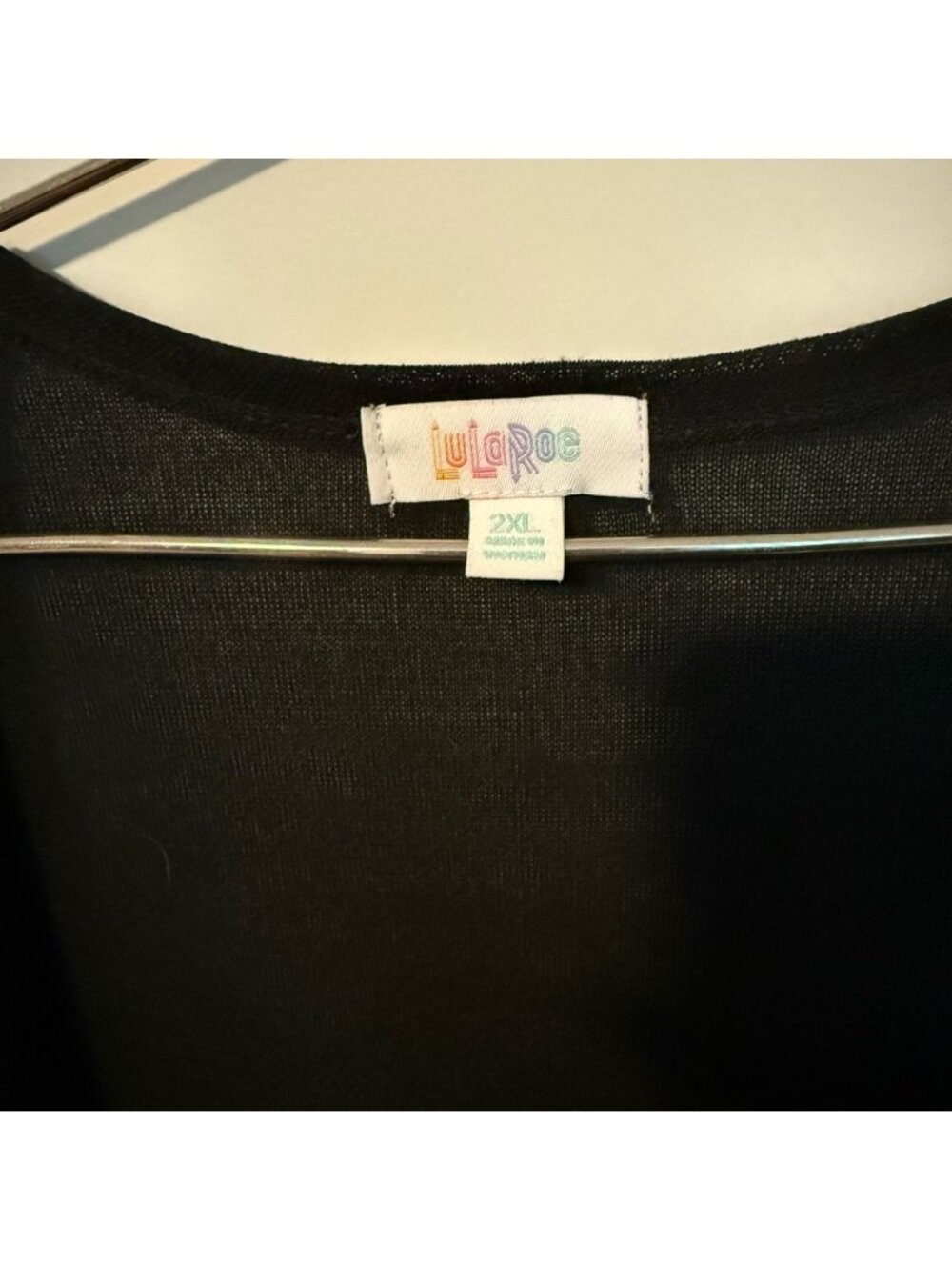 Black Cardigan Sweater - Picture 3 of 4